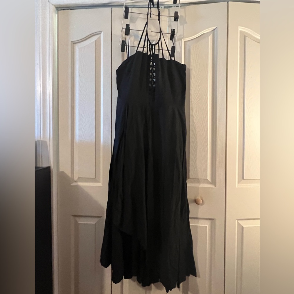 Size 20 Black Halter City Chic Dress